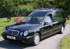 Mercedes hearse uk